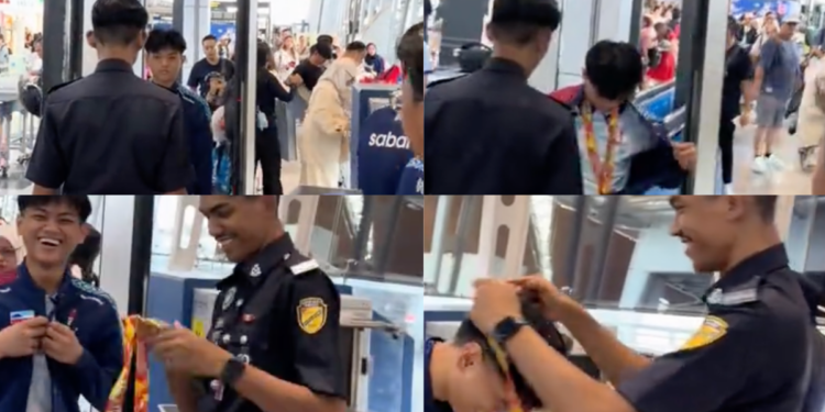 Airport Security Turns Routine Check Into Funny ‘Second Gold Medal Award’ For Champion
