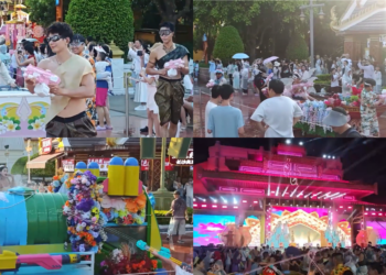Nanning crowds go ALL IN at Water-Splashing Festival as summer heat bites