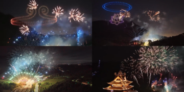 Skies over China’s Nanjing light up with immersive ‘Journey to the West’ firework, drone show