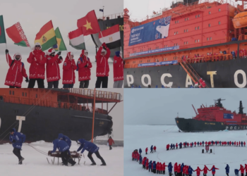 Children from 22 countries embark on ‘Icebreaker of Knowledge’ Arctic adventure