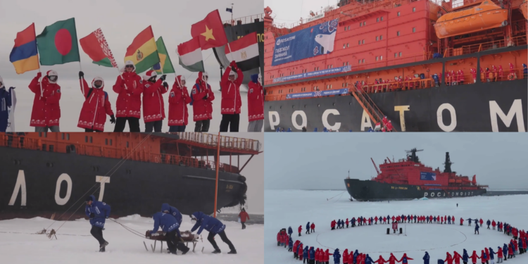 Children from 22 countries embark on ‘Icebreaker of Knowledge’ Arctic adventure