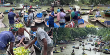 Bangladesh farmers ferry fresh harvest through historic waterways at peak season