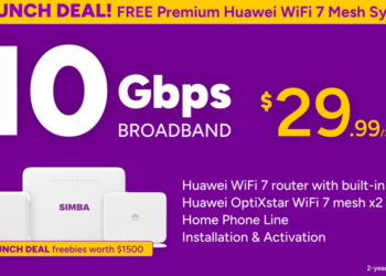 SIMBA Brings Premium Whole-Home Wi-Fi Coverage to Singapore with Huawei’s First-in-Singapore Wi-Fi 7 Router-Integrated ONR, Redefining What Home Broadband Can Be