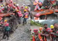 Nine days underground – Two workers pulled ALIVE from Nepal hydropower tunnel after devastating flash floods