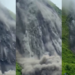Huge landslide sends rock and soil cascading into Nepal’s Chaulani River