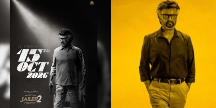 Rajinikanth’s “Jailer 2” confirmed for 15 October release