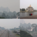 Kuching,Malaysia skyline turns grey as Serian pollution reading rockets past emergency threshold