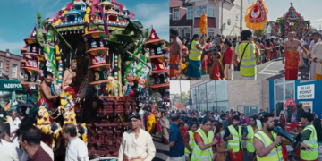 TOWERING Ganesha chariot rolls through London as thousands celebrate Shri Sithi Vinayagar