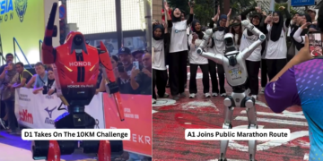 HONOR Humanoid Robots Make Malaysia Debut At Marathon, Taking On 5KM, 10KM Races