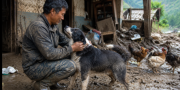 Dog Survives Devastating Nepal Floods, Waits For Owner To Return