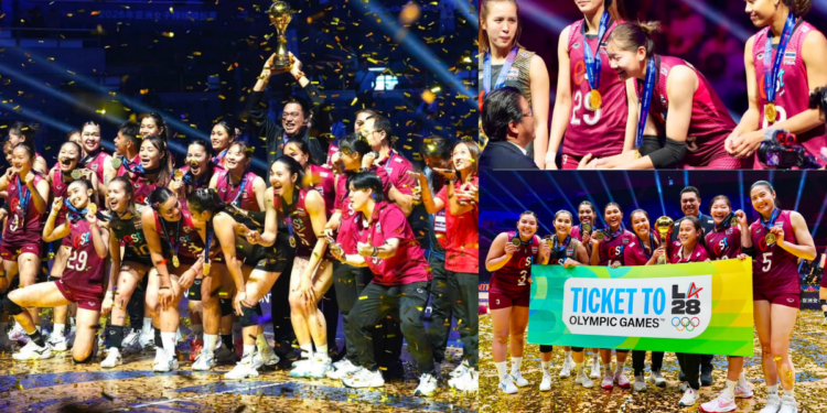 Thailand’s Volleyball Team Scores an Olympic Ticket and a 14.76 Million Baht Reward