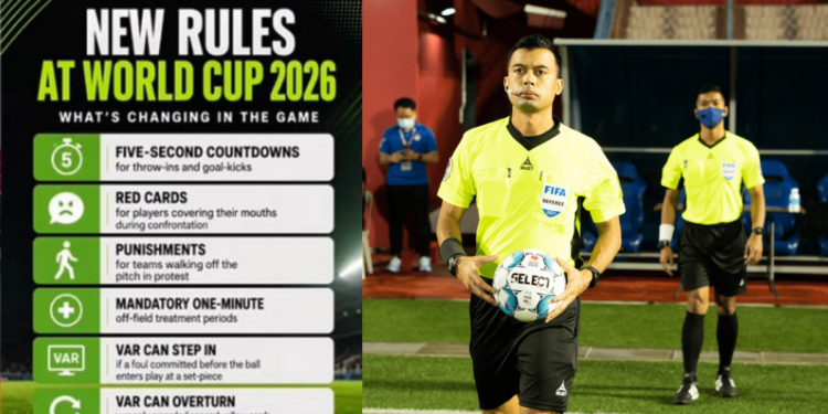 World Cup 2026 Rule Changes Explained Through FIFA Referee Muhammad Taqi’s Perspective